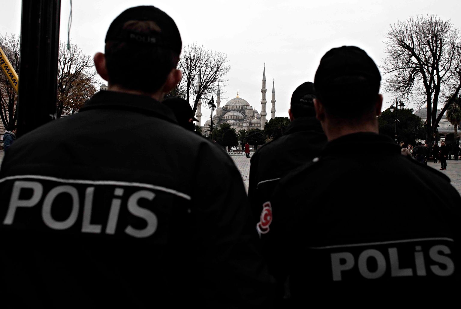 Türgi politsei. Pilt on illustreeriv