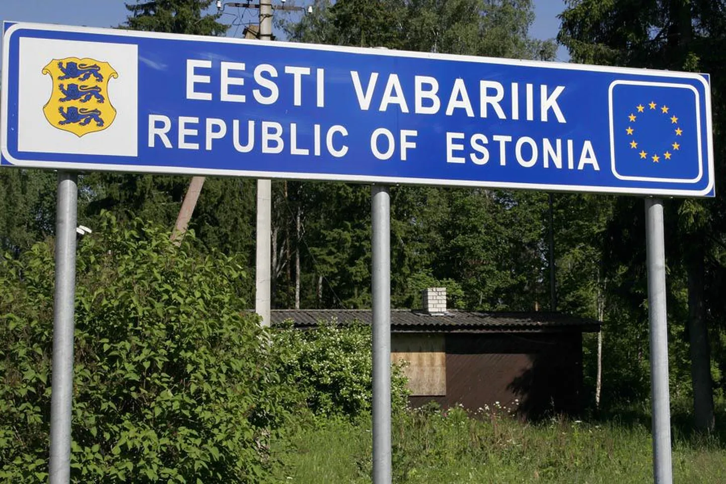 Kes soovib endale maatükki naaberriigi külje all, sellel on praegu võimalik soetada üks niisugune krunt Lilli piiripunktis. Pilt on tehtud kolm aastat tagasi.