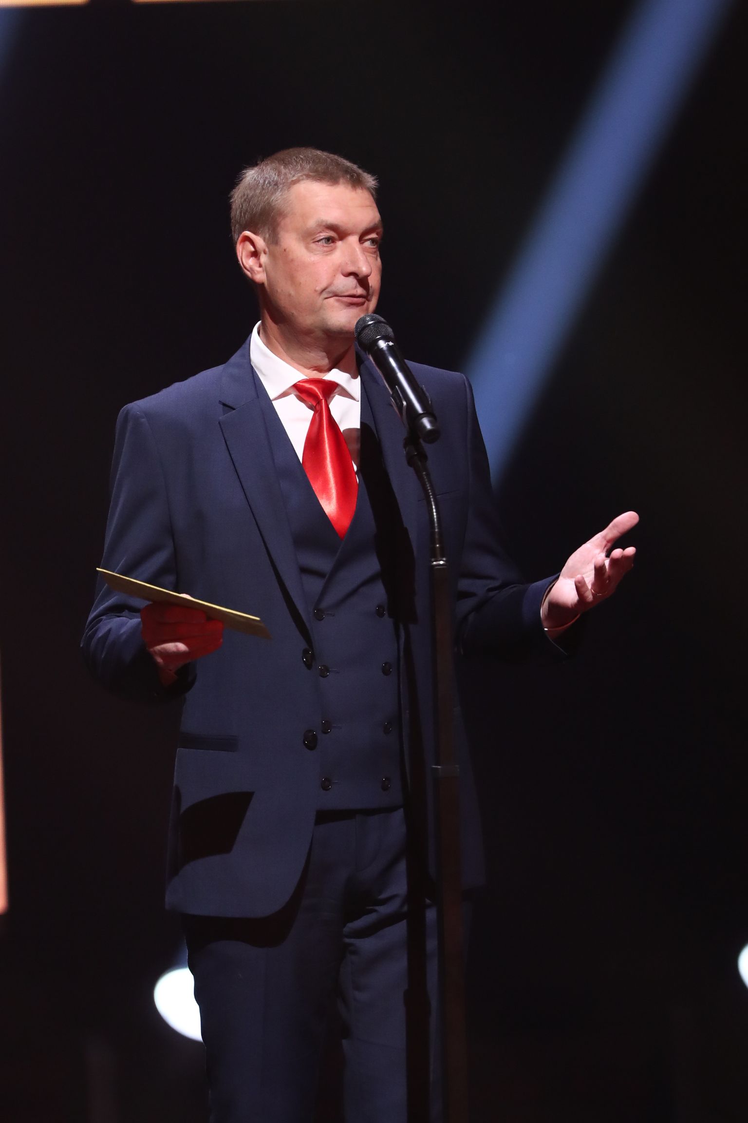Riigikogu liige ja näitleja Raivo E. Tamm.