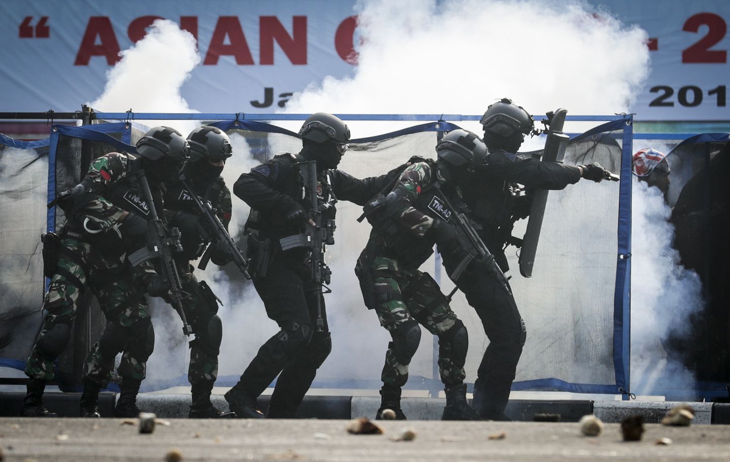 Politseioperatsioon Jakartas.