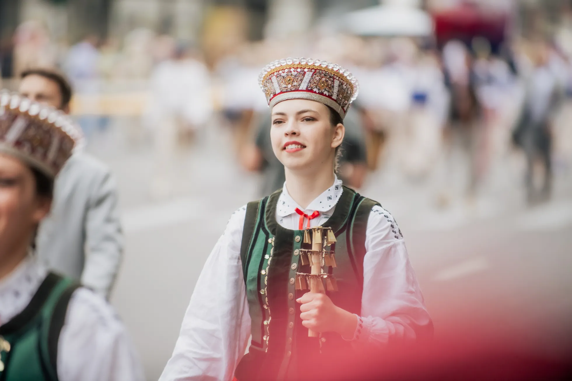 XXVII Vispārējo latviešu Dziesmu un XVII Deju svētku dalībnieku gājiens "Novadu dižošanās"