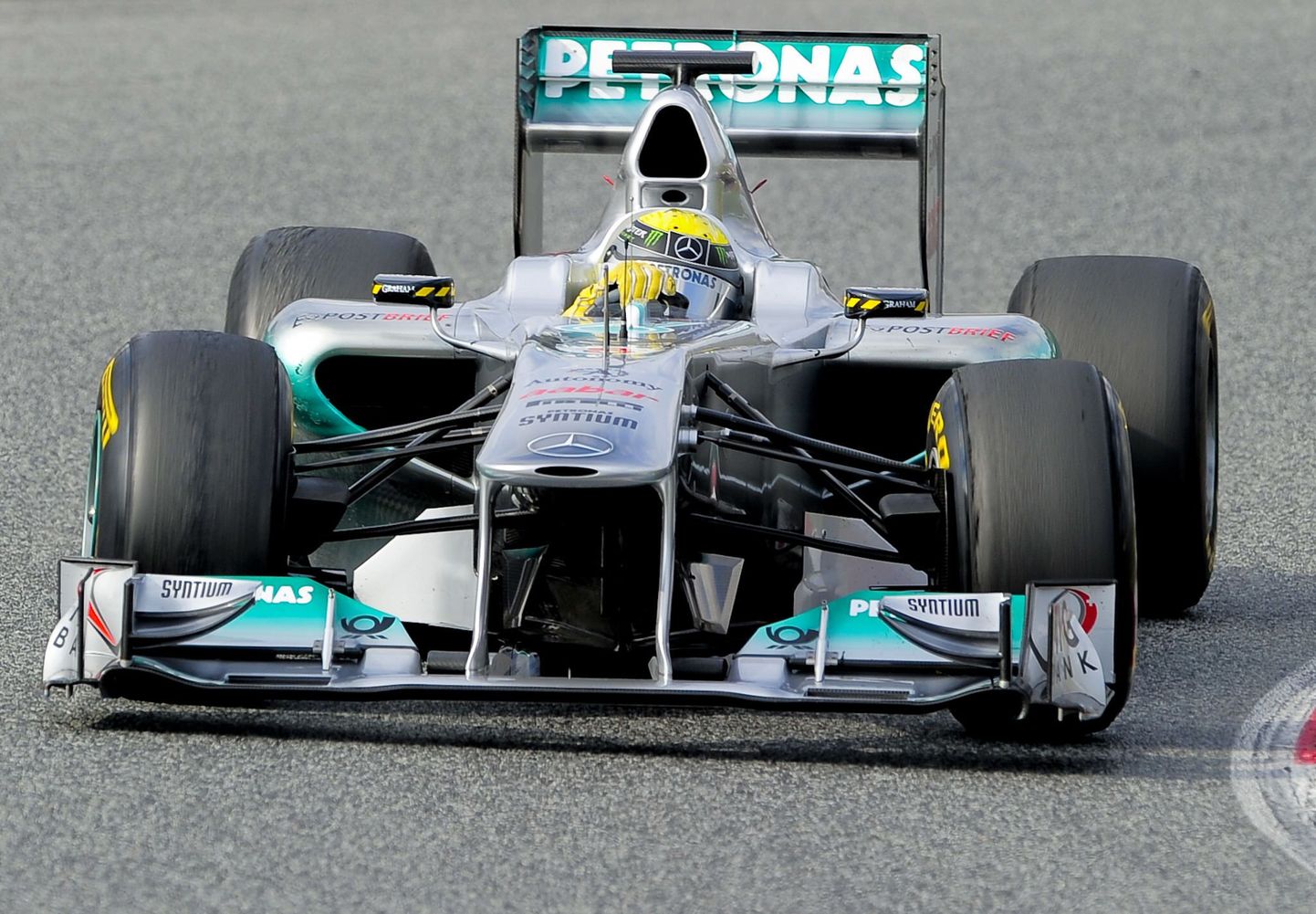 Nico Rosberg täna Kataloonia ringrajal.