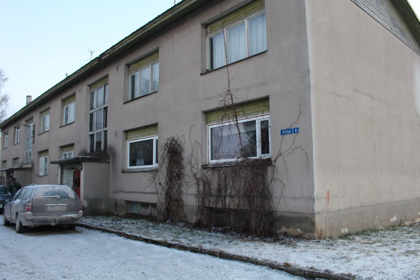 Peetri alevikus süttis 1. jaanuari hommikul korter