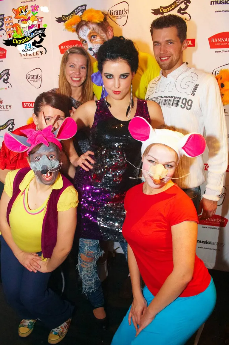 Сказка@CatHouse - ööklubis CatHouse. Peohoos lauljatar Jana Kask