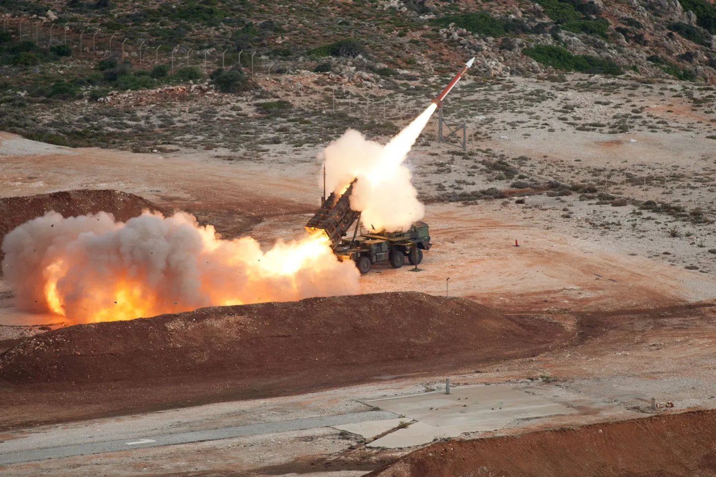 Raketisüsteem Patriot.