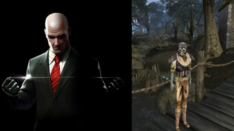 Hitman: Blood Money (2006) ja The Elder Scrolls III: Morrowind (2002)