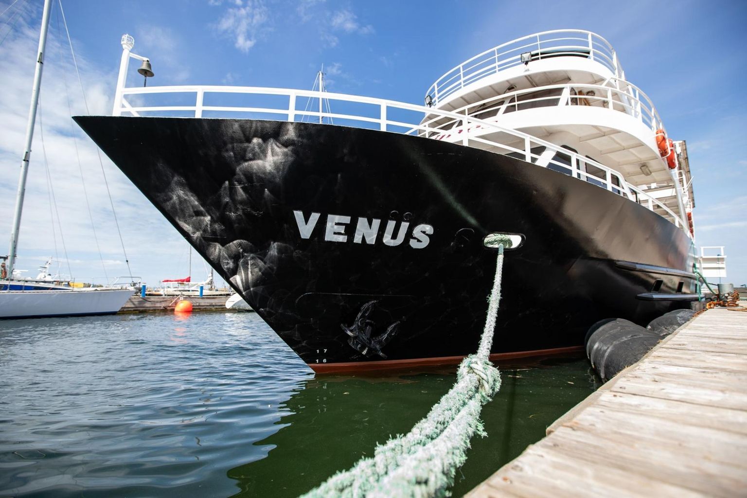 Sunlinesi uus laev Venus Lennusadamas.