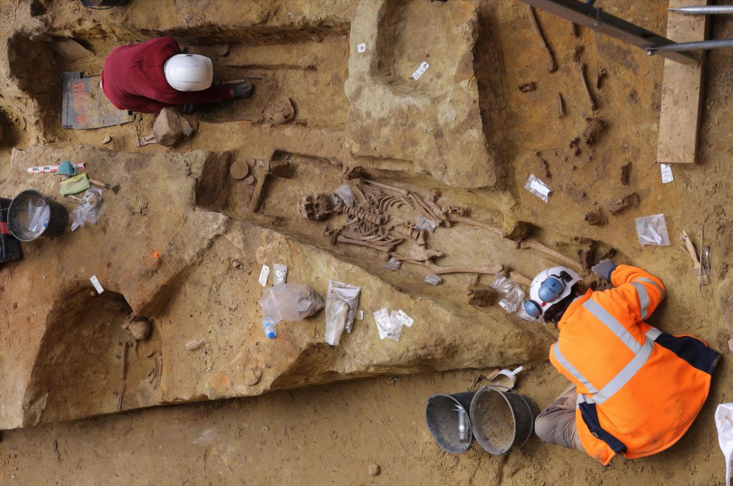 Arheoloogid Port-Royali metroojaama väljakaevamistel vast leitud nekropolis