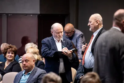Keskerakonna volikogu Nordic Hotel Forumis. Igor Gräzin.