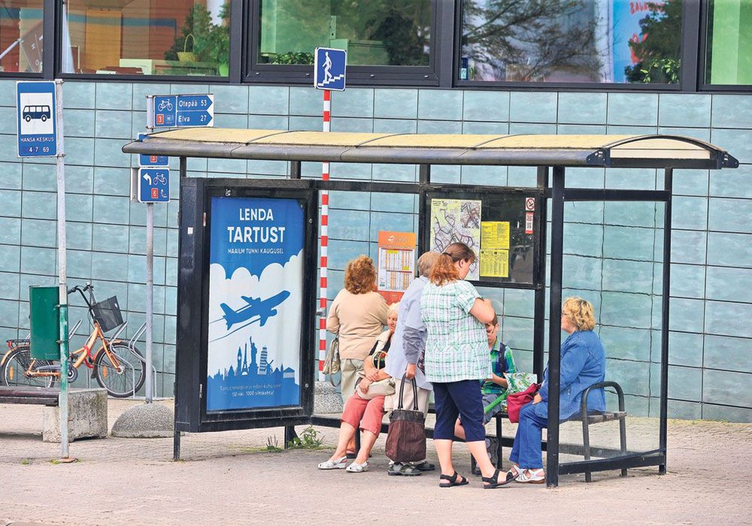Linna kampaania kutsub tartlasi lendama Tartust, reklaamides jätkulende Helsingist.