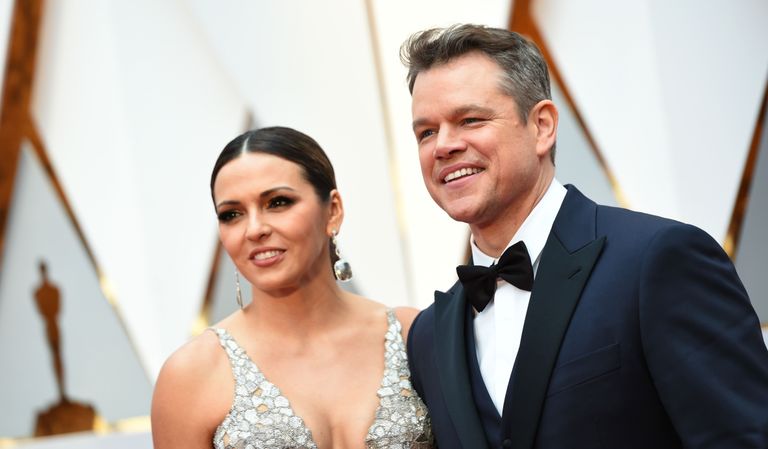 Nätleja Matt Damon ja abikaasa Luciana Barroso 2017. aastal.