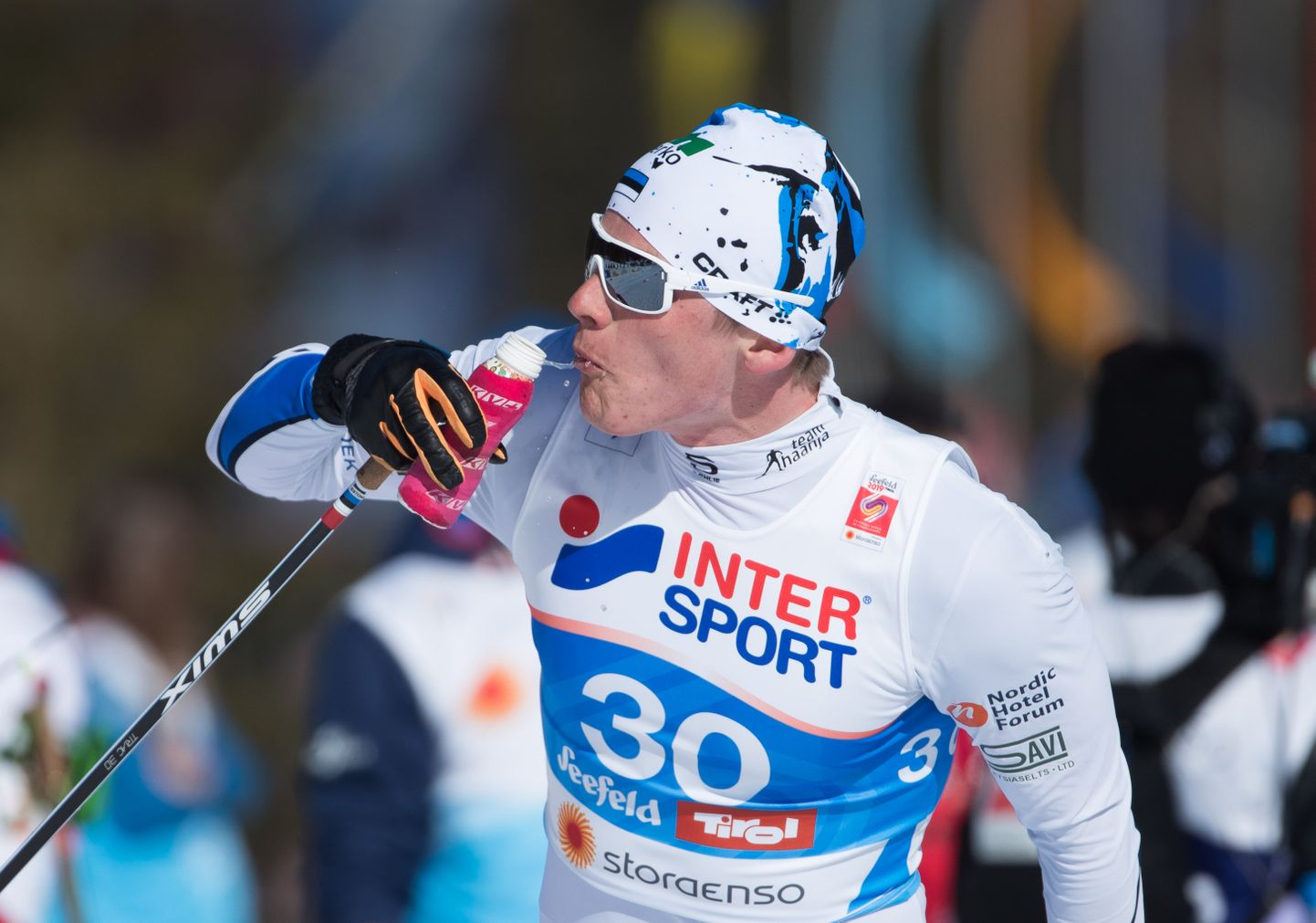 Suusaalade maailmameistrivõistlustel Seefeldis dopinguga vahele jäänud Karel Tammjärv.