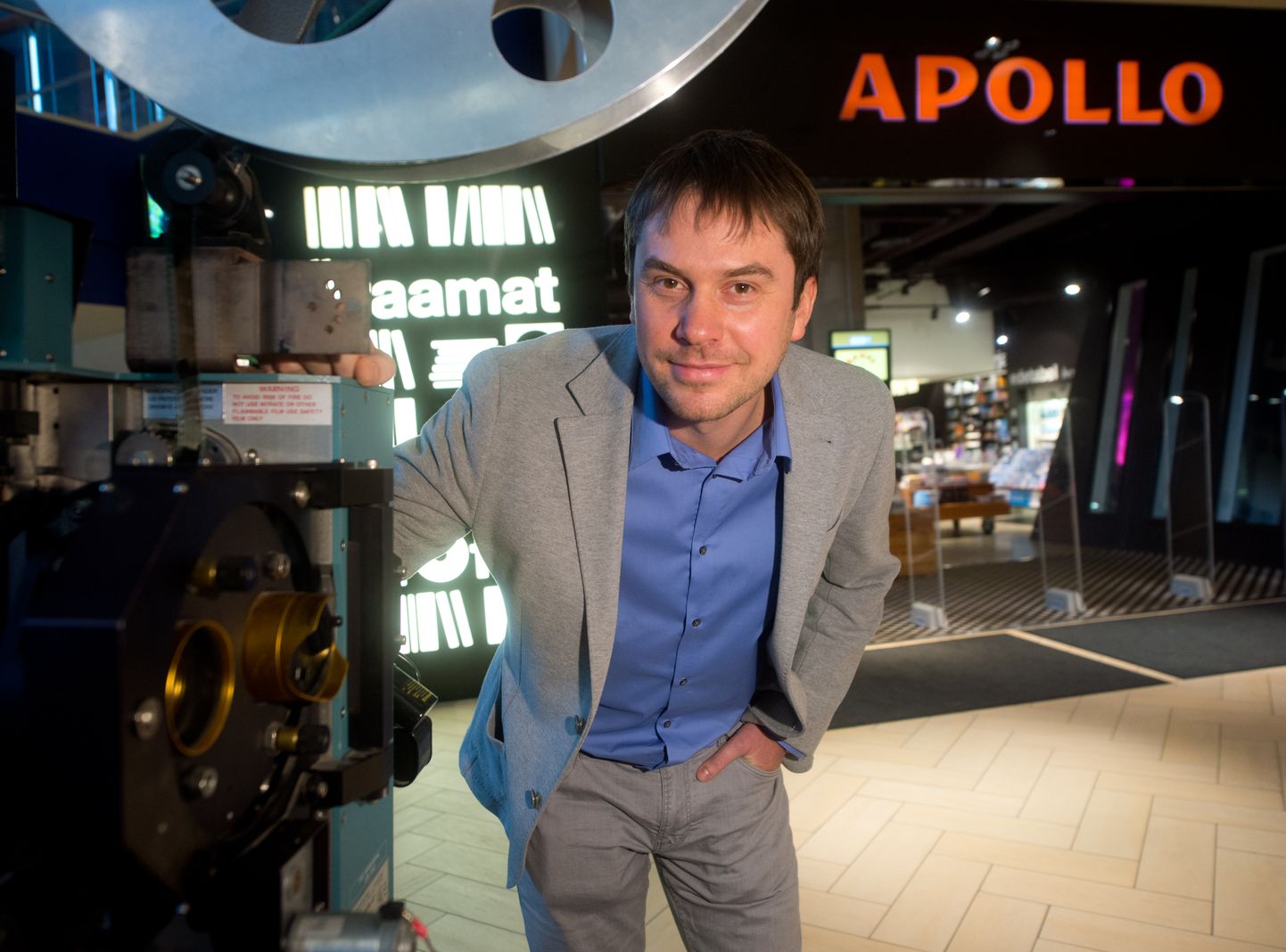 Apollo kino juht Mauri Kristjan Dorbek.