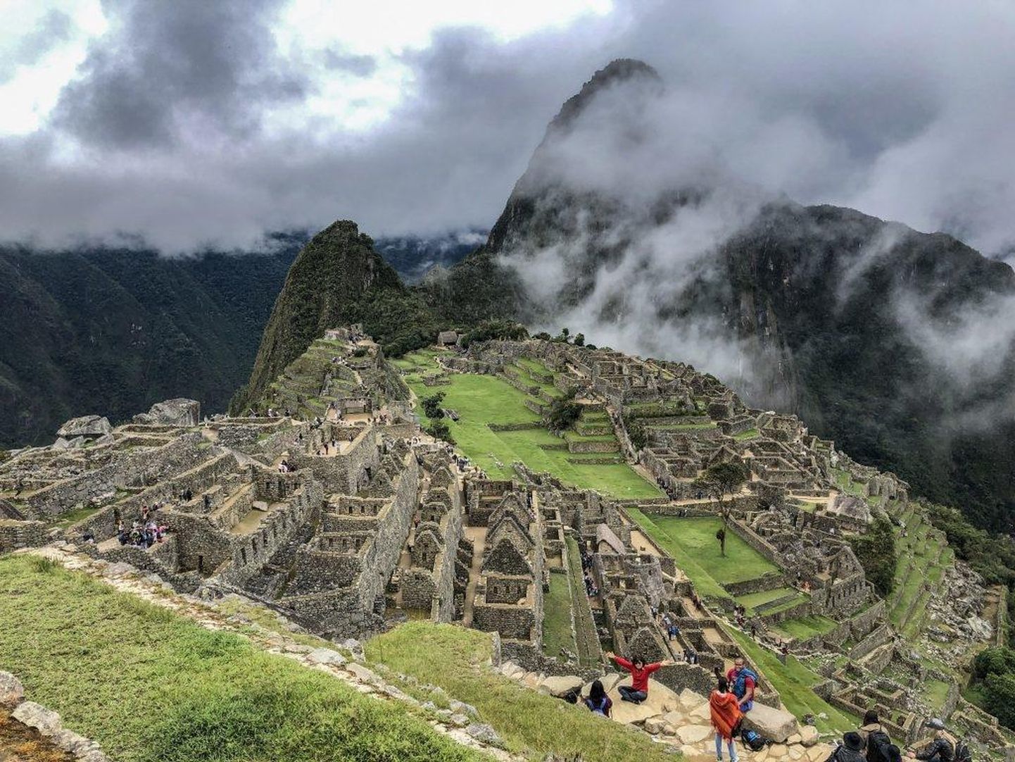 Machu Picchu Peruus.