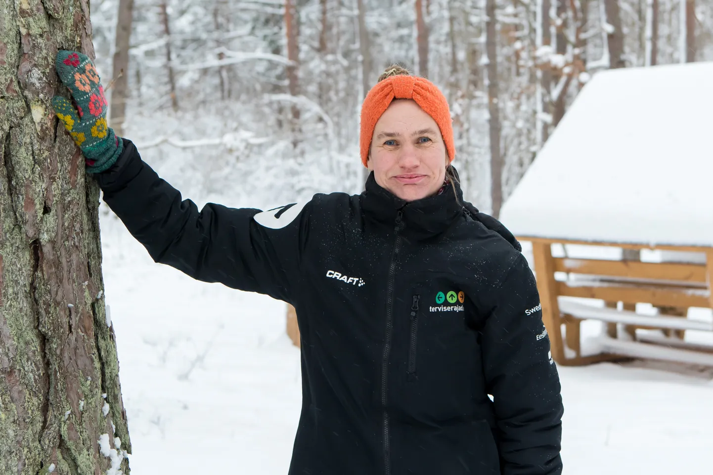 ANDLA RÜÜTLI sõnul on Orissaare rahvas tänulik, et RMK lubas neil riigimetsa terviseraja ehitada ning võtab selle kasutamise eest väga väikest tasu.