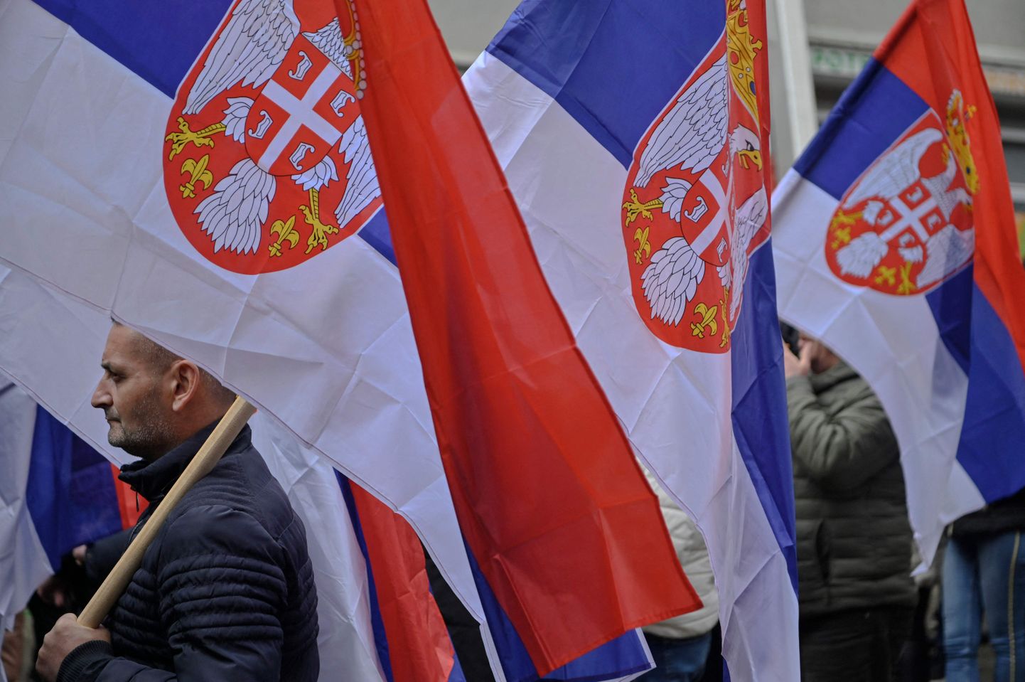 Serbijas karogi.