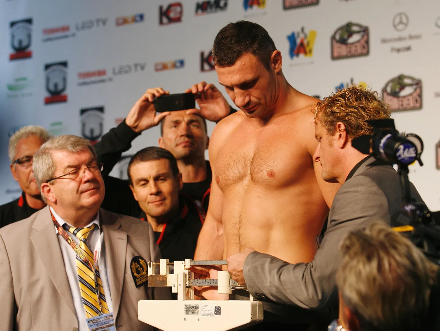 Vitali Klitško tänasel kaalumisel