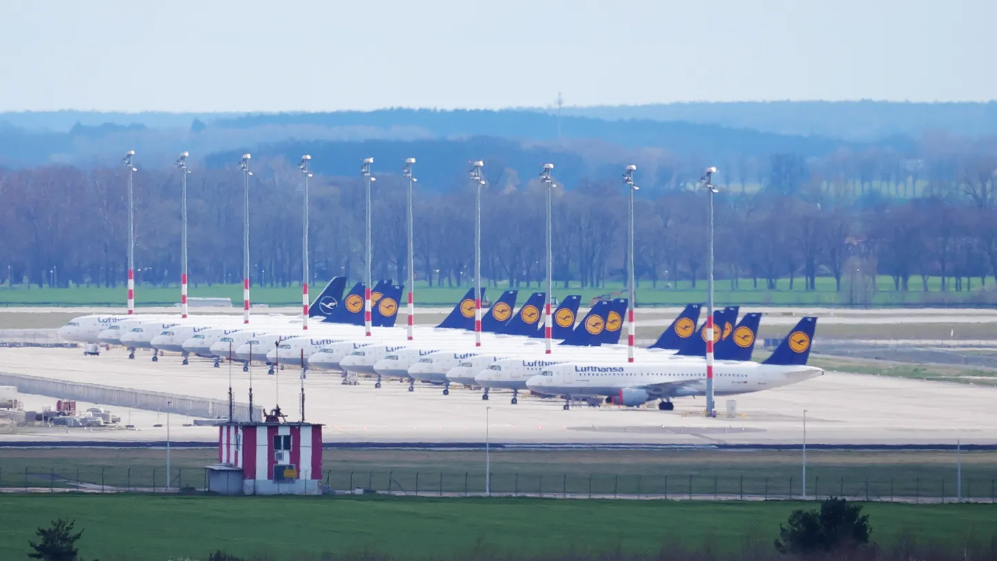 Lufthansa lennukid.