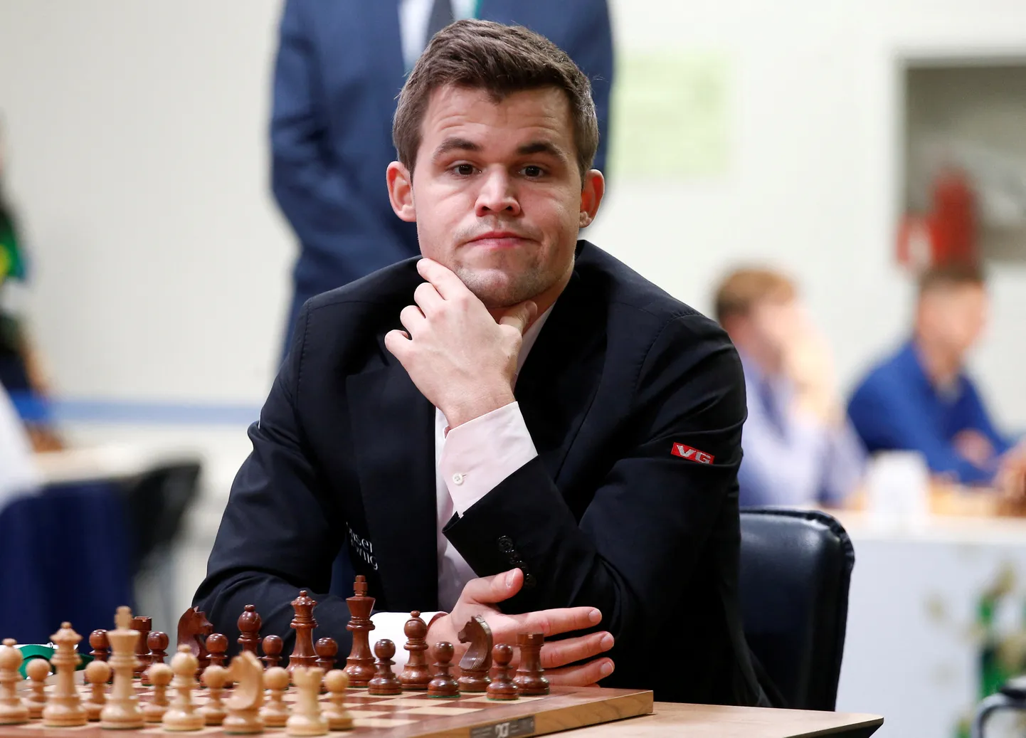 Magnus Carlsen.