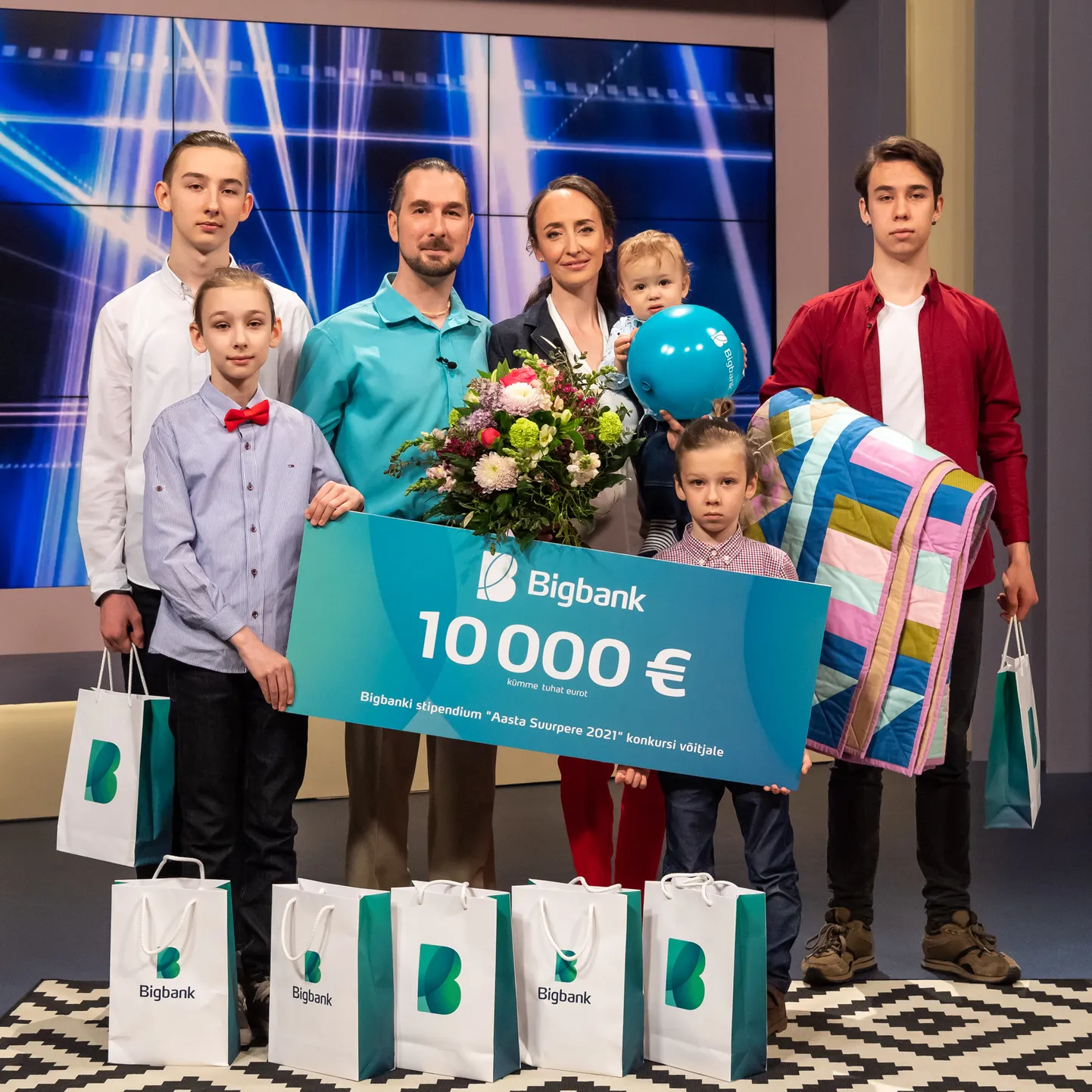 Aasta Suurpere 2021, perekond Gužov Harjumaalt
