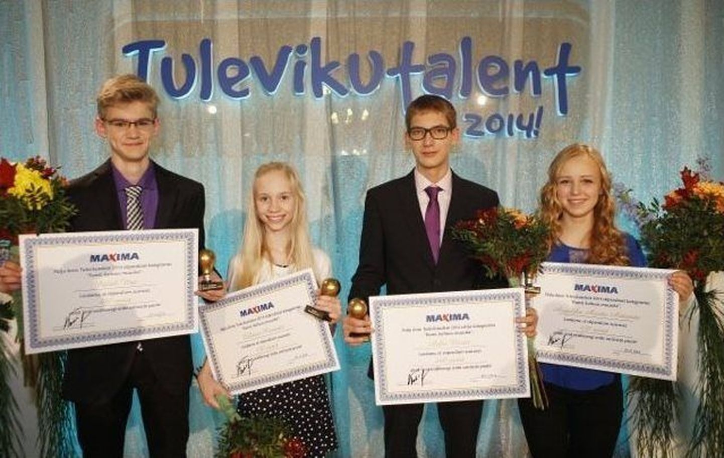 Победители конкурса "Молодые таланты Эстонии 2014".