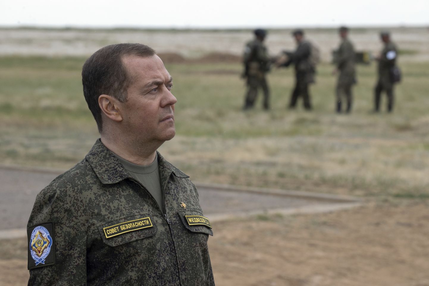 Vene julgeolekunõukogu asejuht Dmitri Medvedev.