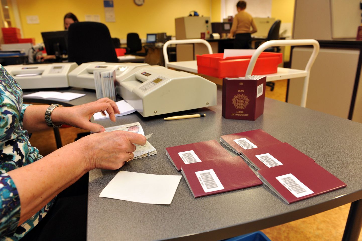 Passide andmete trükkimine ja kontroll