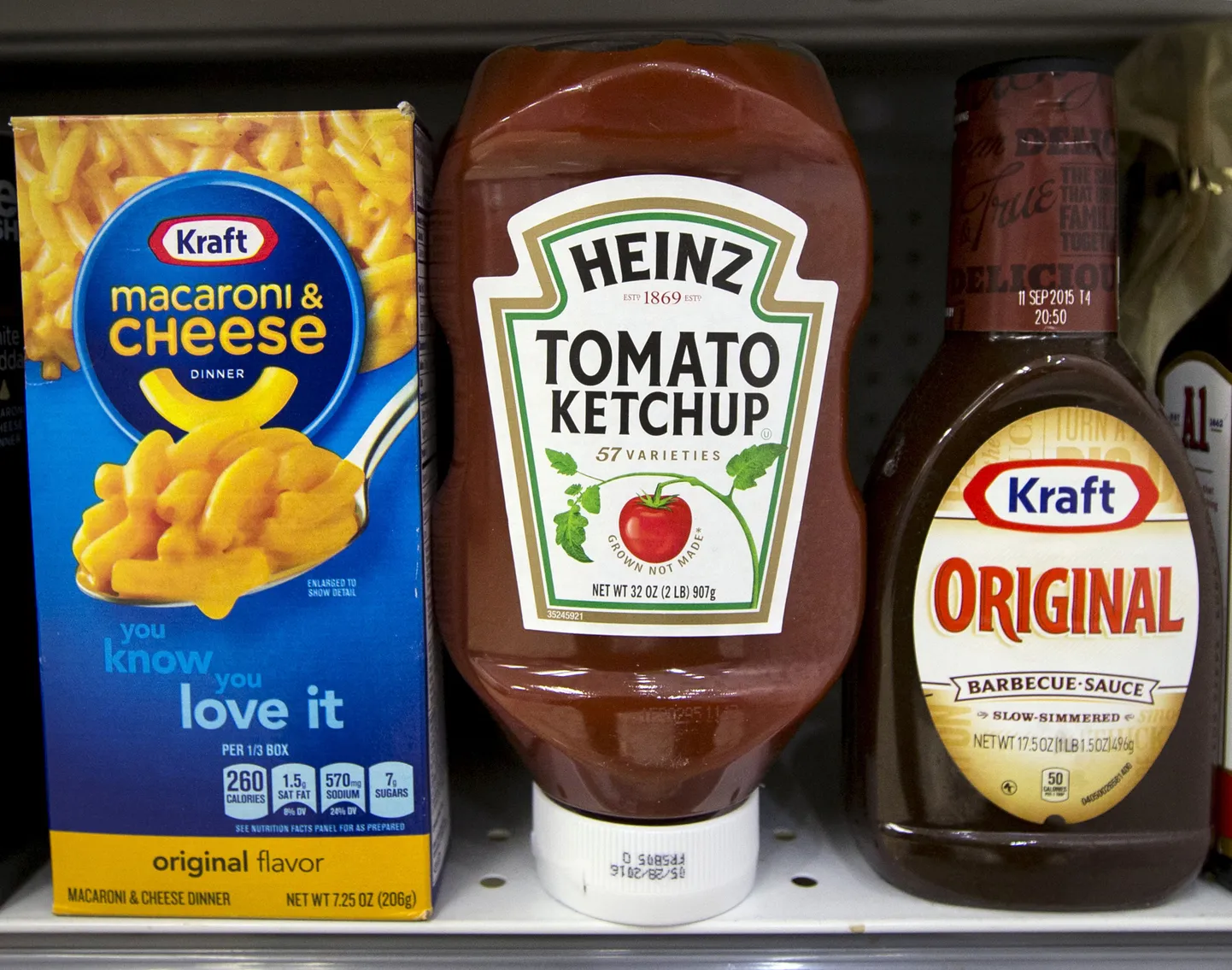 Kraft Heinzi tooted New Yorgi ühes poes.
