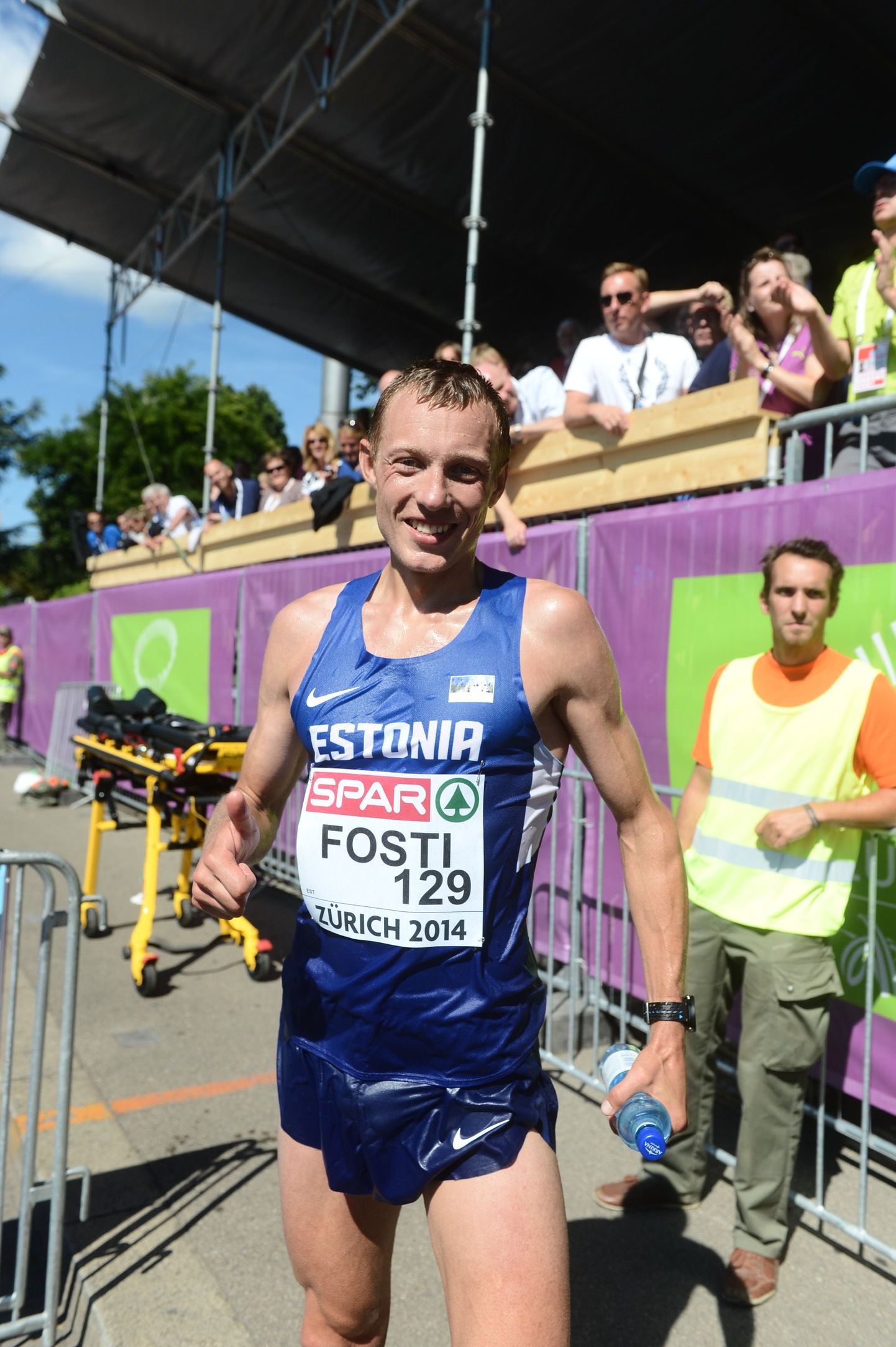 Õnnelik Roman Fosti pärast edukat EMi maratoni