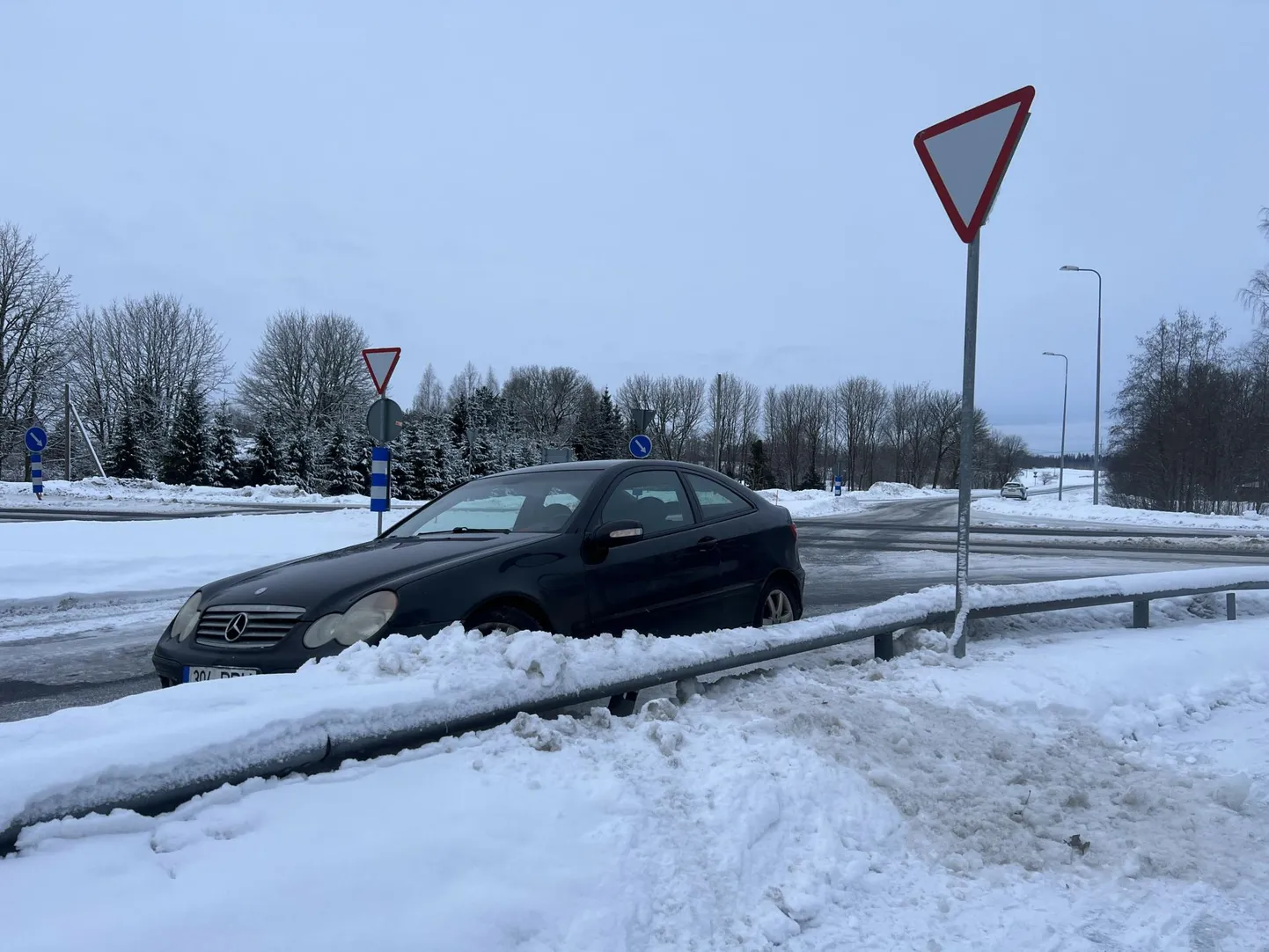 Liiklusõnnetus Tamsalu–Uudeküla teel.