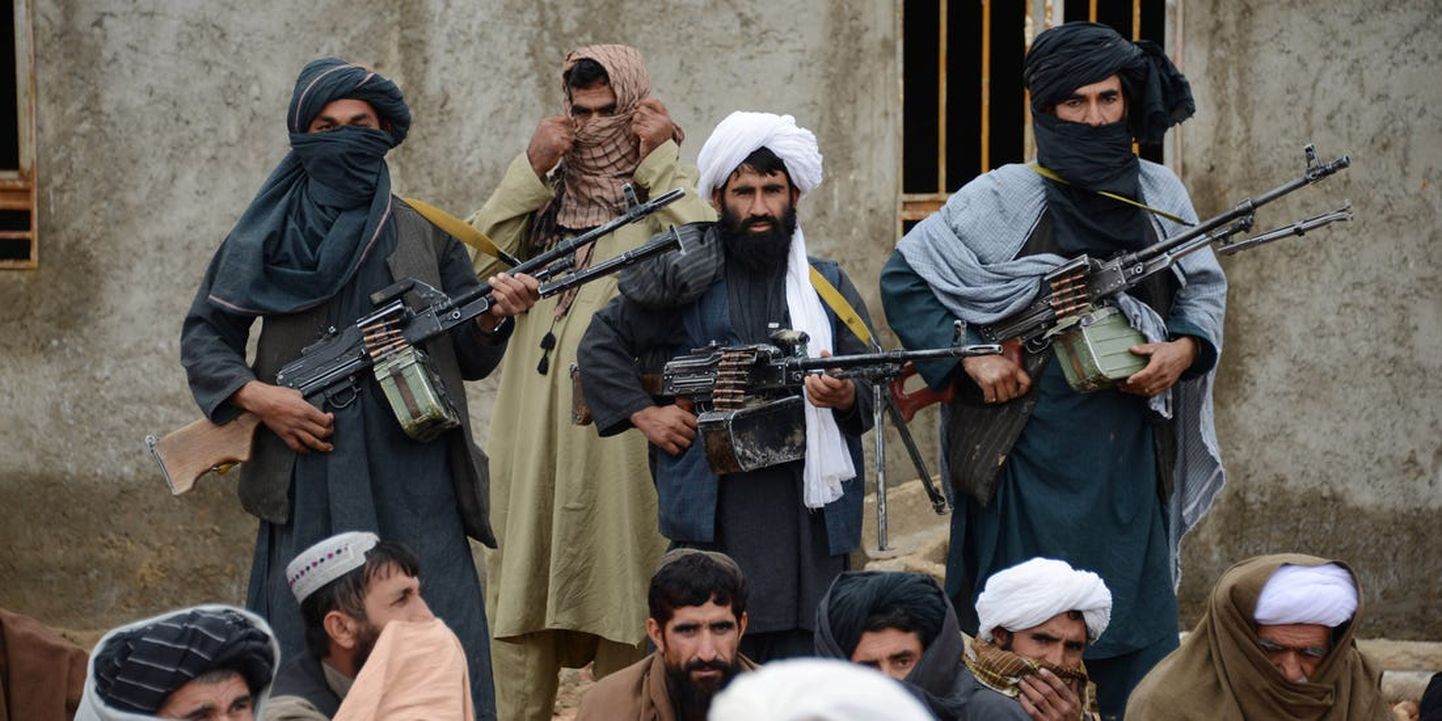 Talibani võitlejad.