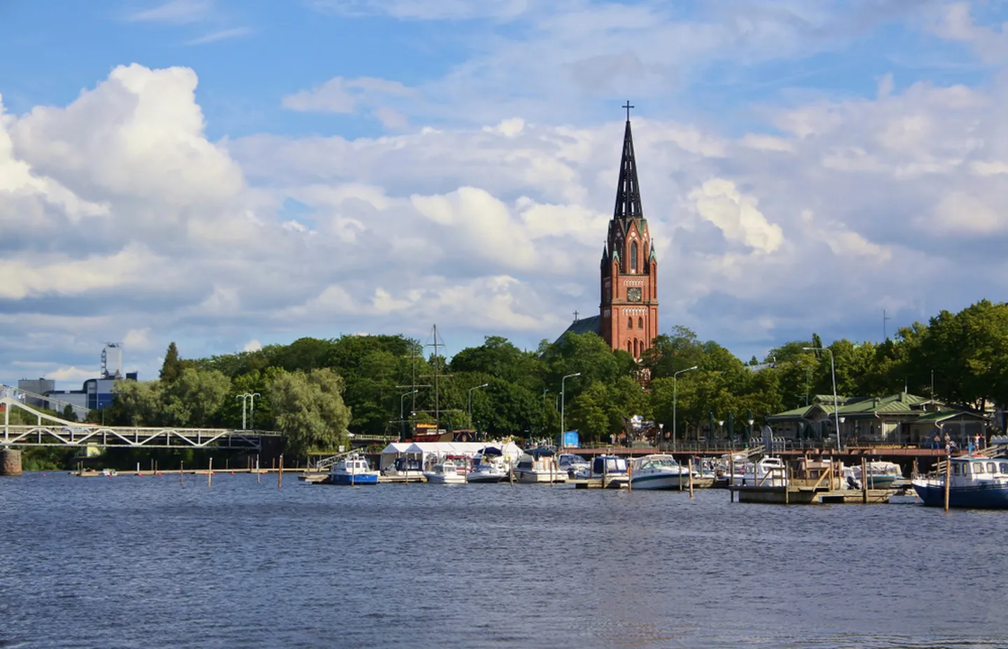 Vaade Pori linnale.