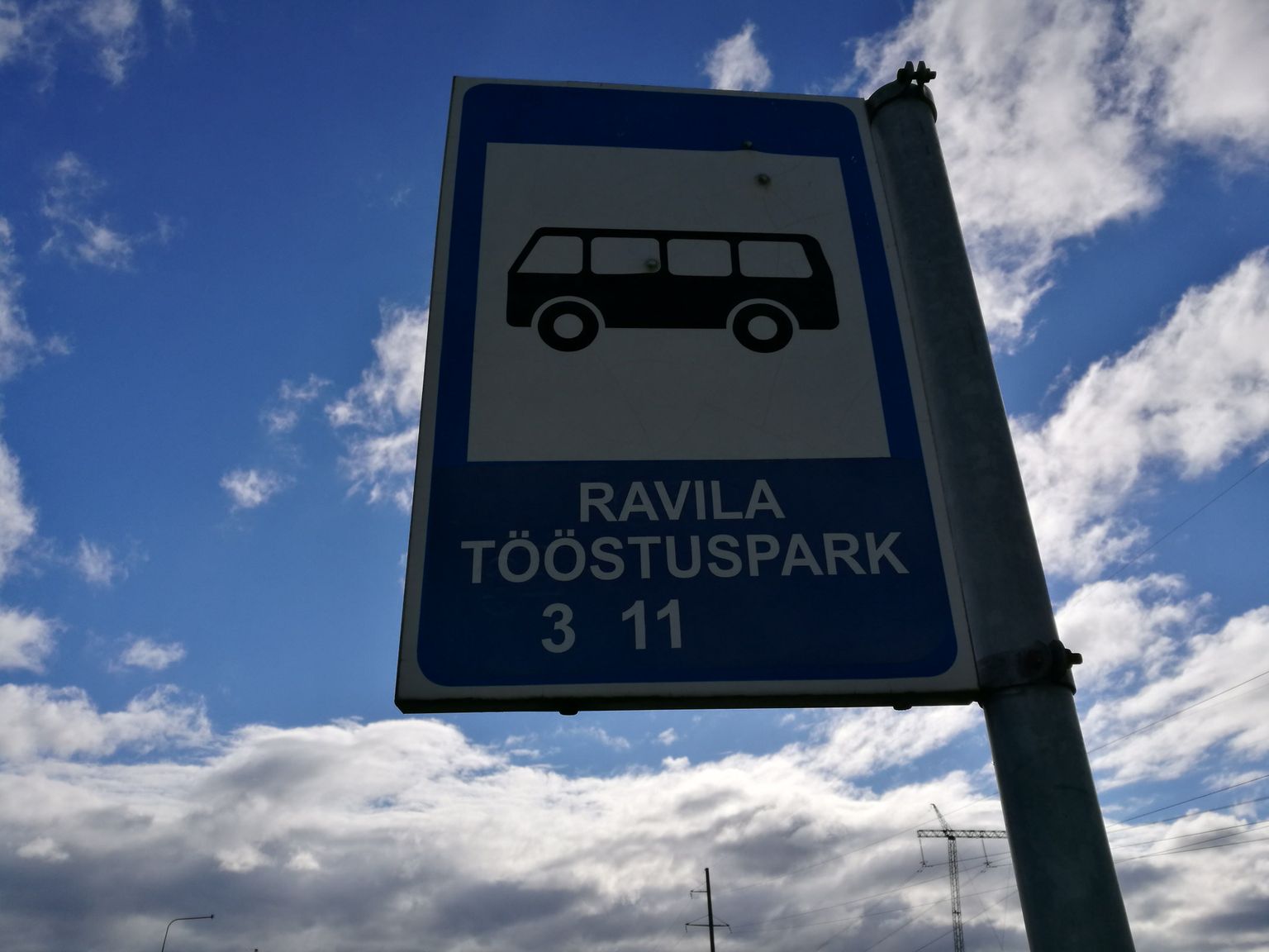 Bussipeatus Ravila Tööstuspark.