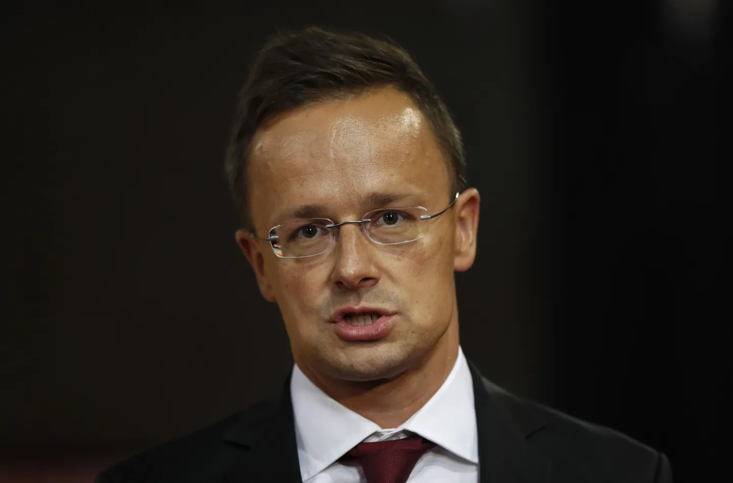 Ungari välisminister Péter Szijjártó.