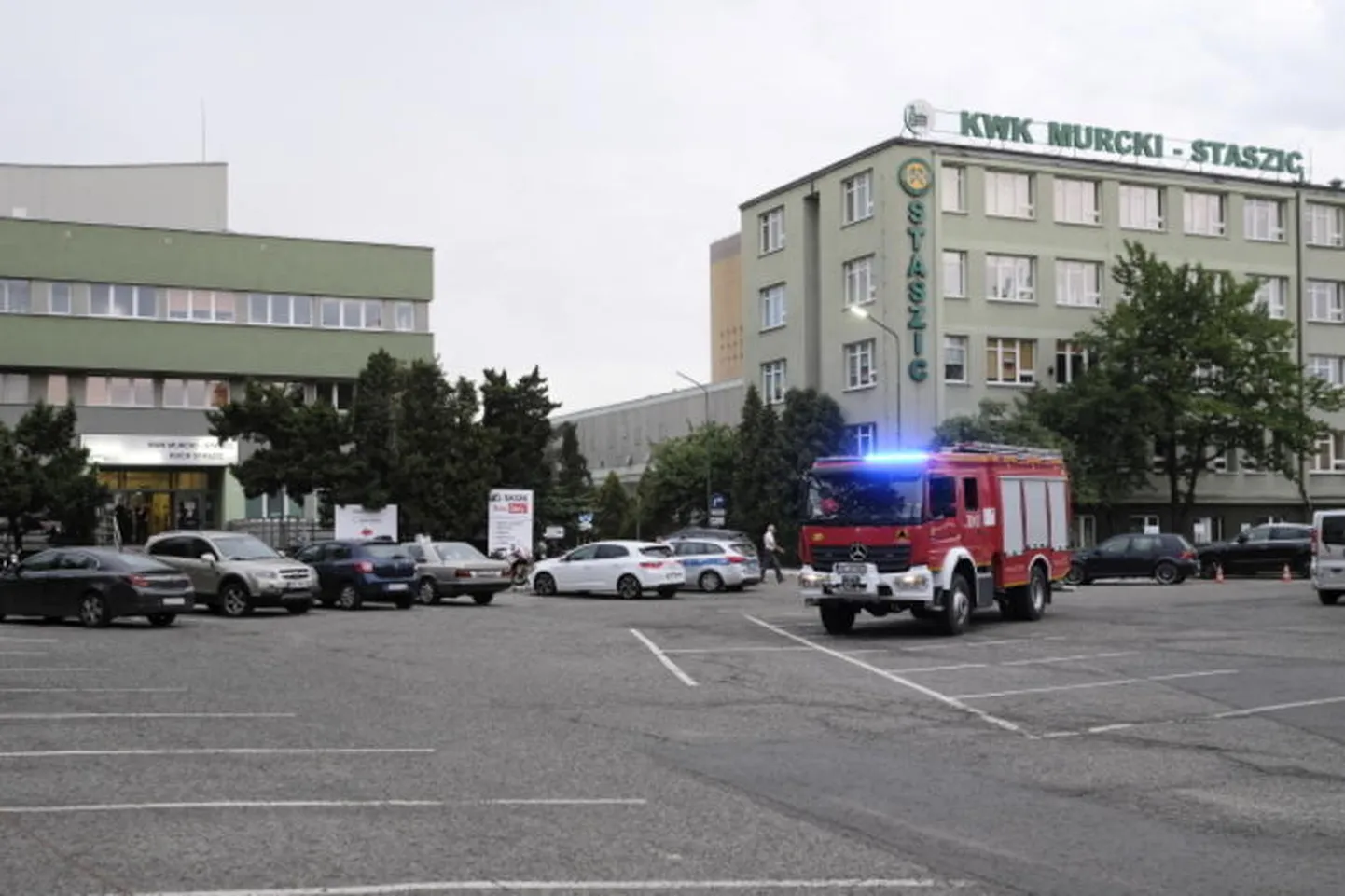 Murcki-Staszici söekaevanduse hooned.