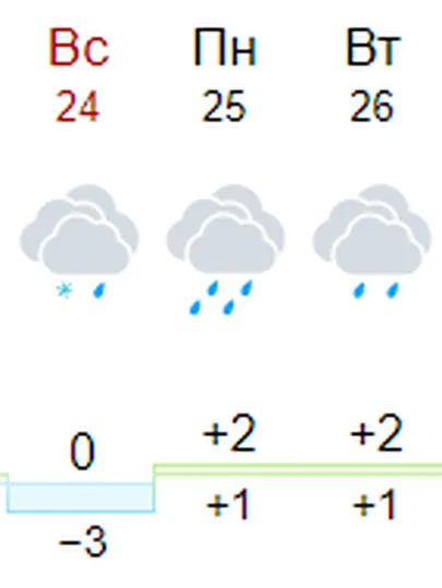 Gismeteo.ru lubab valgete jõulude asemel Tallinnasse hoopis lörtsi ja vihma. 