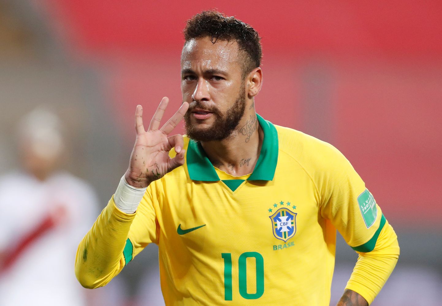 Neymar põrutas Peruu võrku kolm palli.