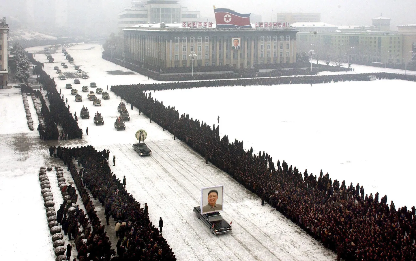 Kim Jong-ili matused olid suurejooneline vaatemäng.