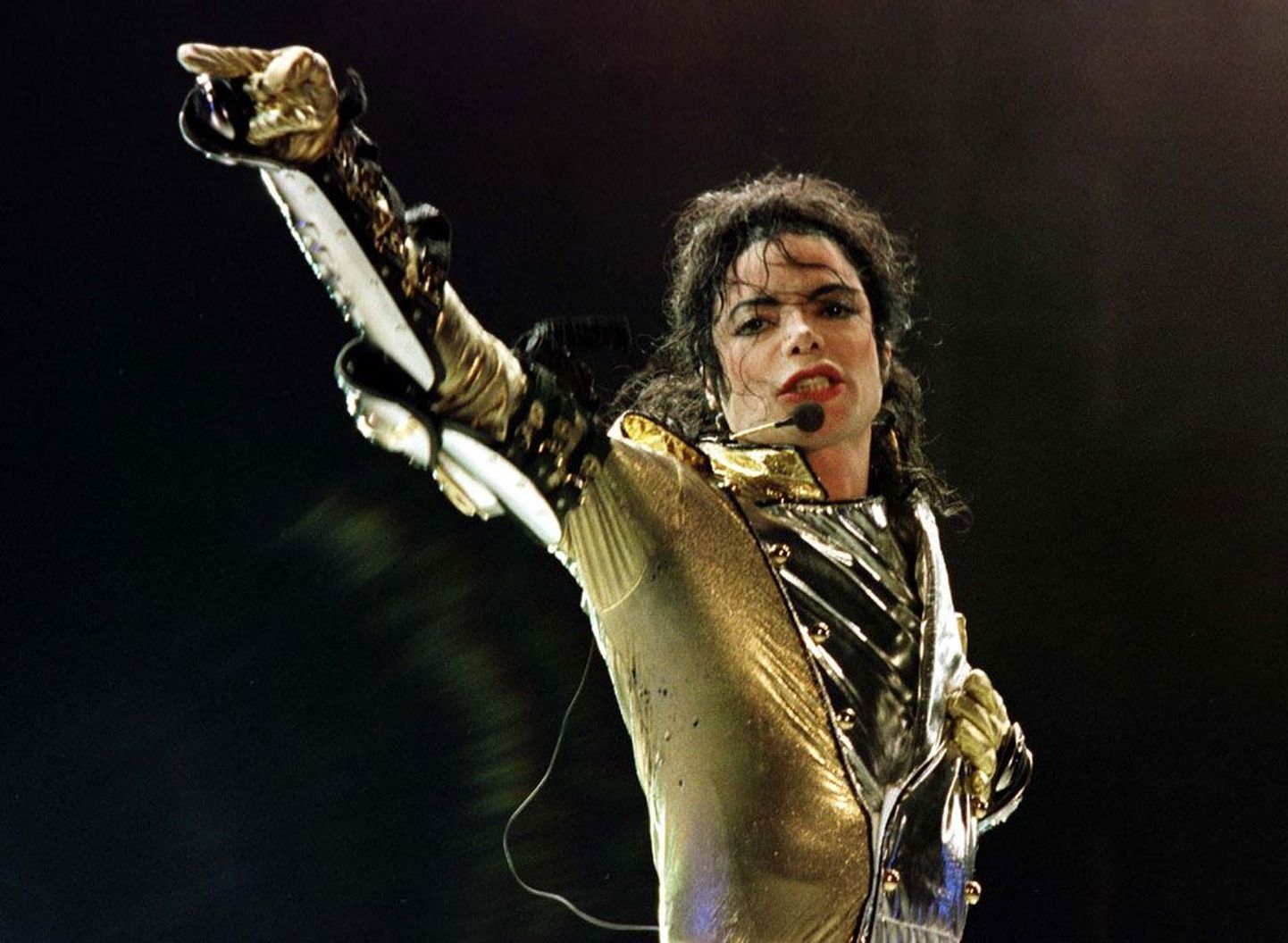 Легендарный американский певец Майкл Джексон.