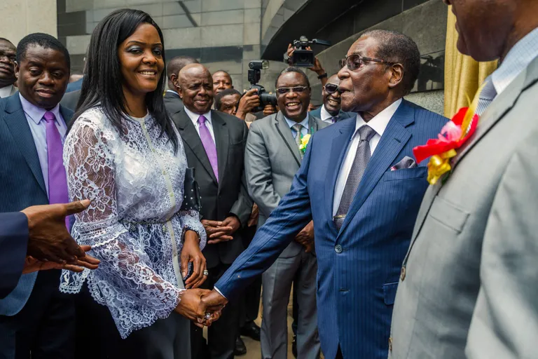 Robert Mugabe ja Grace Mugabe