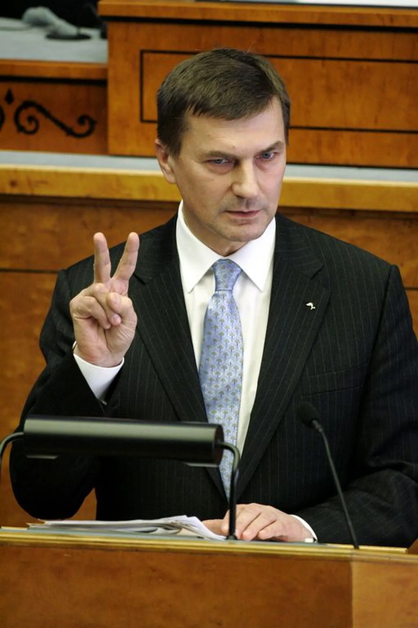 Peaminister Andrus Ansip
