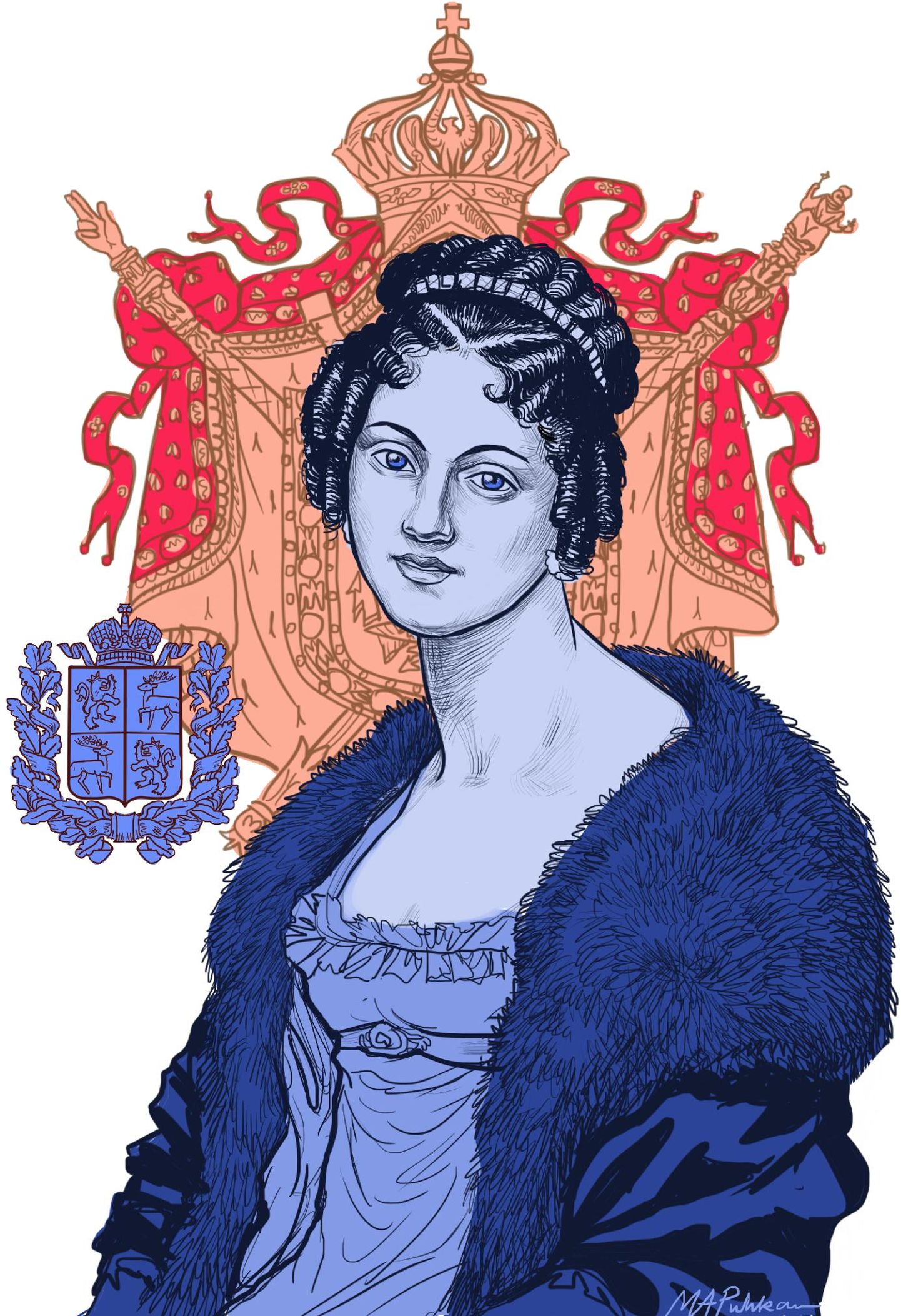 Kuramaa printsess Dorothea de Talleyrand-Périgord.