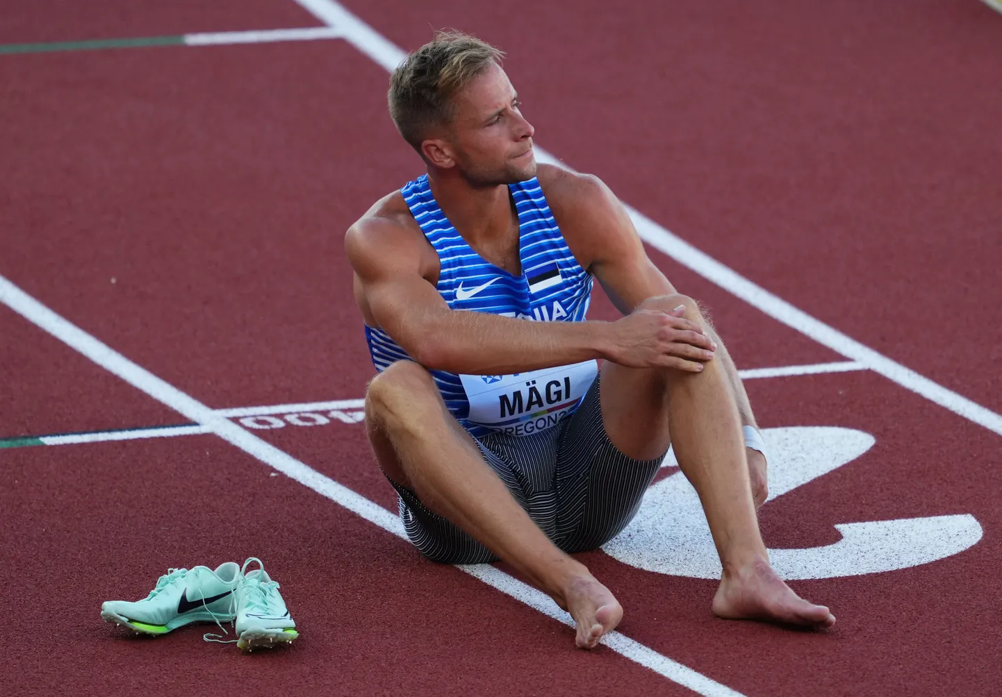 400 meetri tõkkejooksja Rasmus Mägi.