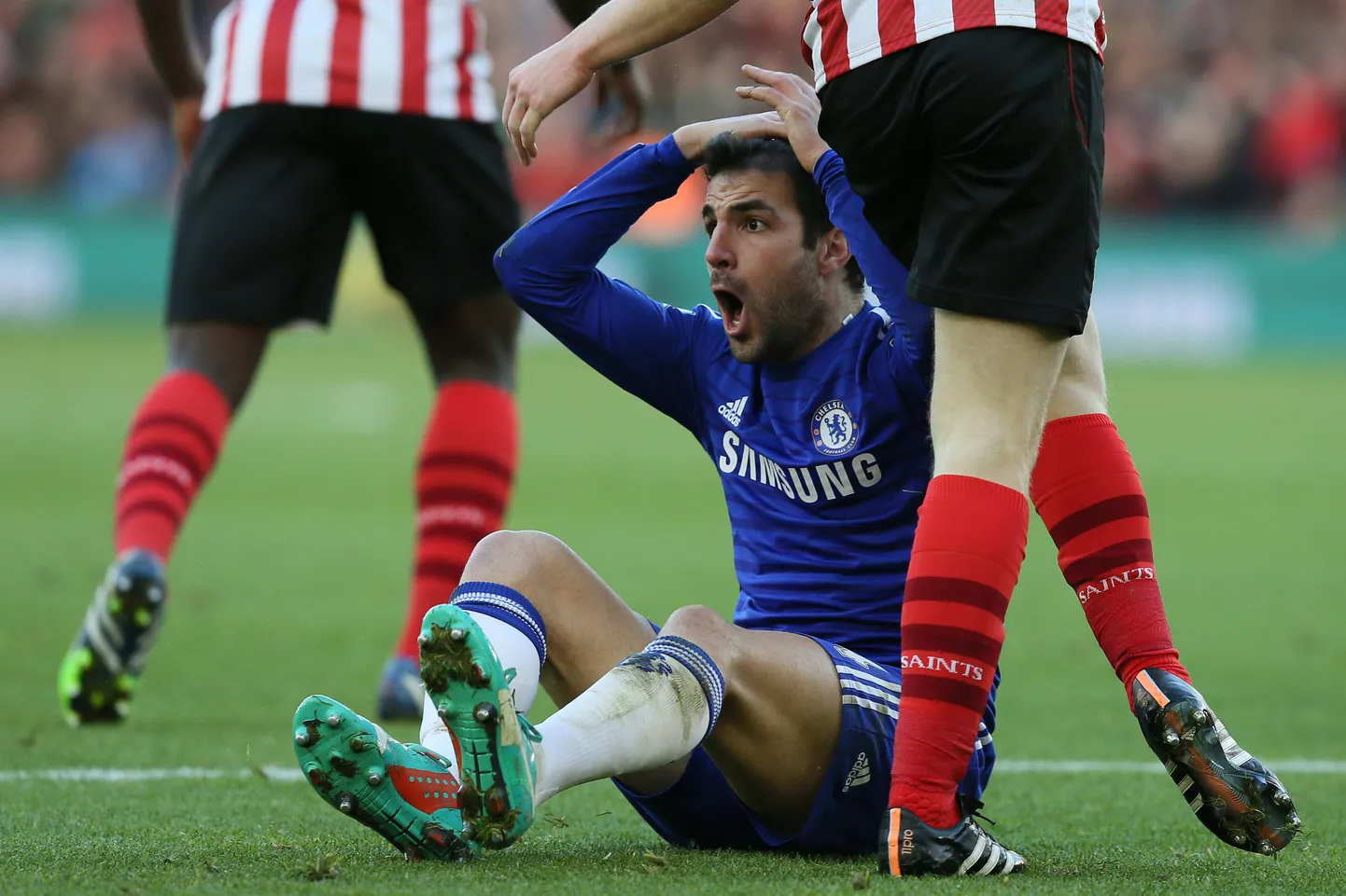 Southamptoni ja Chelsea kohtumine.
