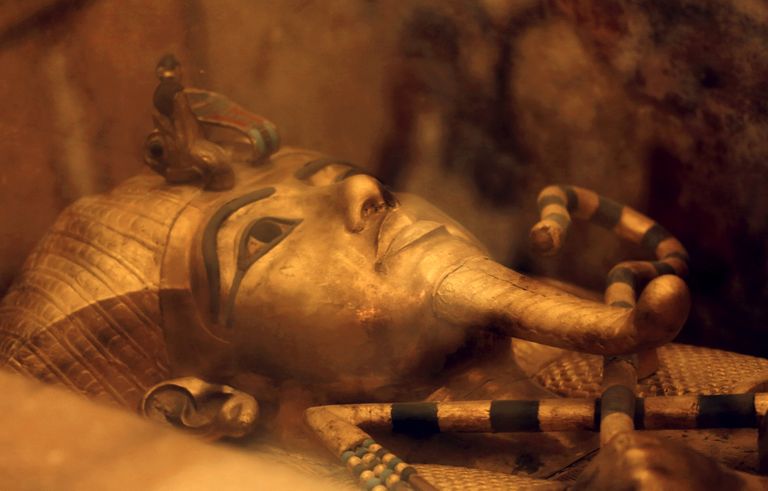 Vaarao Tutanhamoni sarkofaag ta matmispaigas Kuningate orus