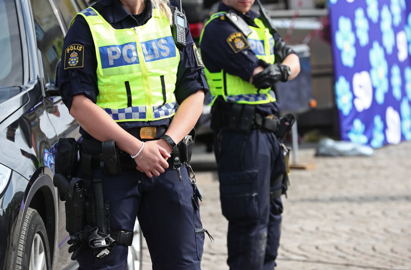 Rootsi politsei. Pilt on illustreeriv