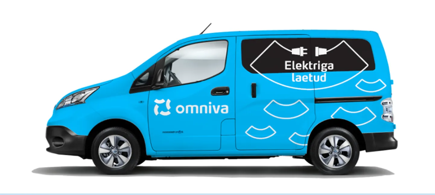 Omniva uus elektrikaubik.