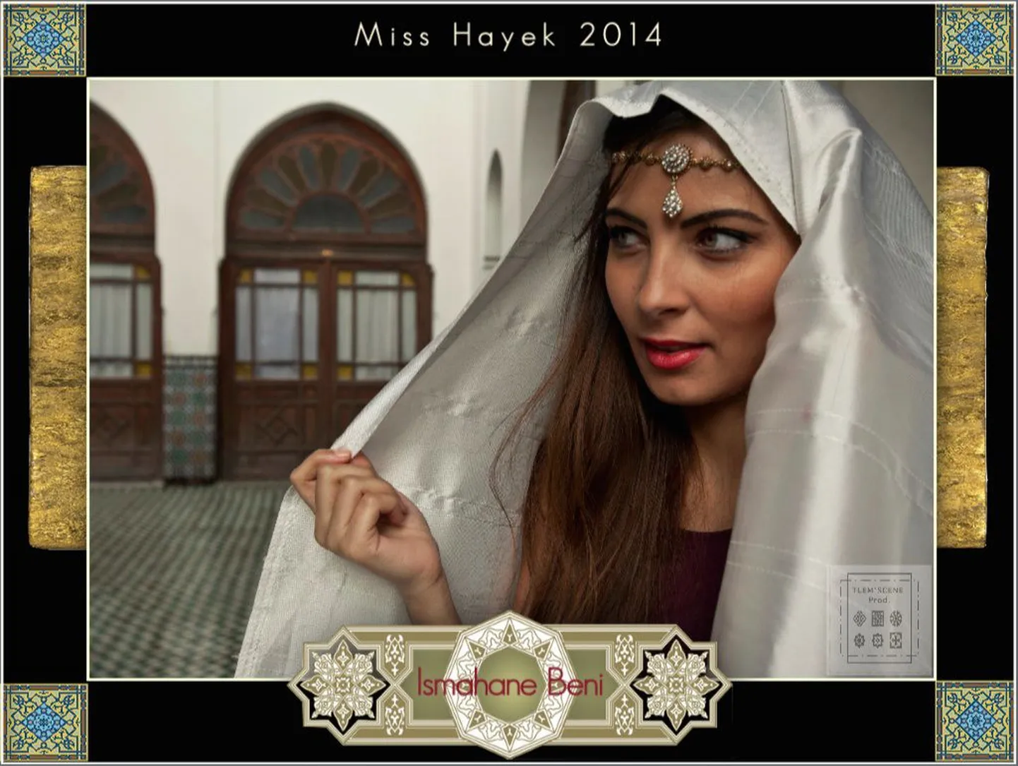 Haiki auks korraldatud Miss Hayeki konkursi mullune võitja Ismahane Beni.