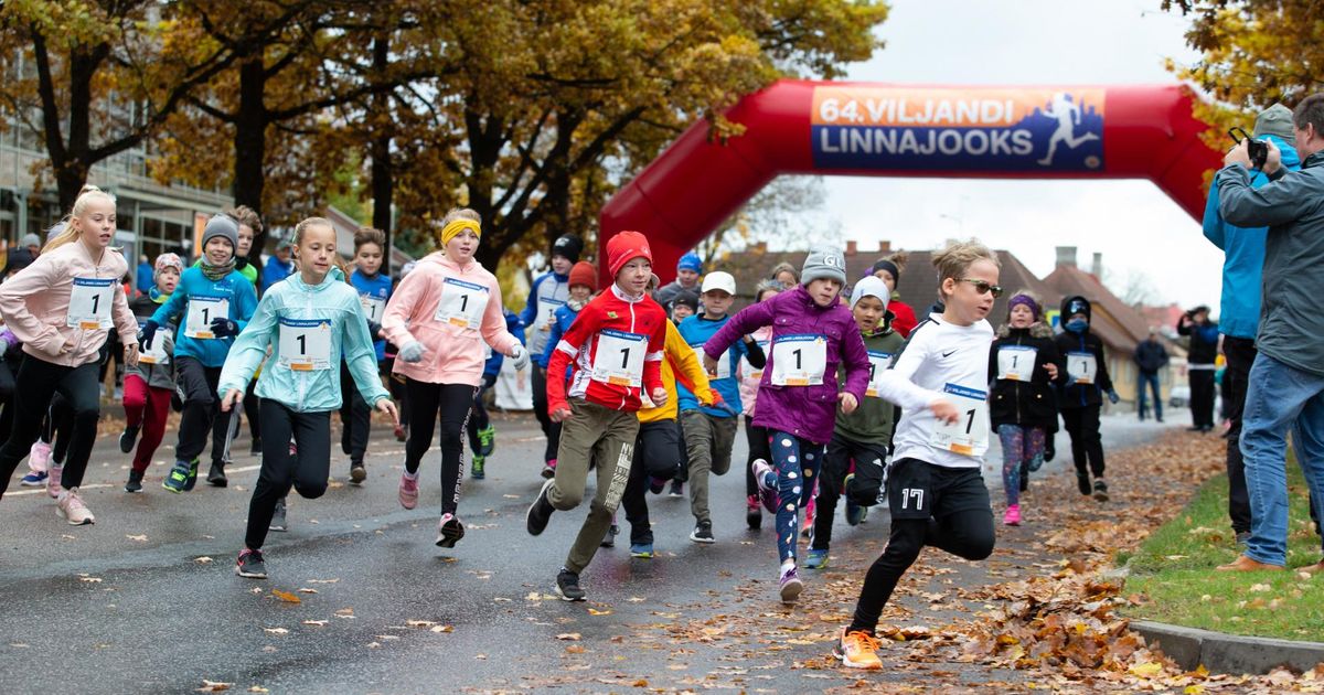 Galerii. Linnajooksule kogunes sadakond last