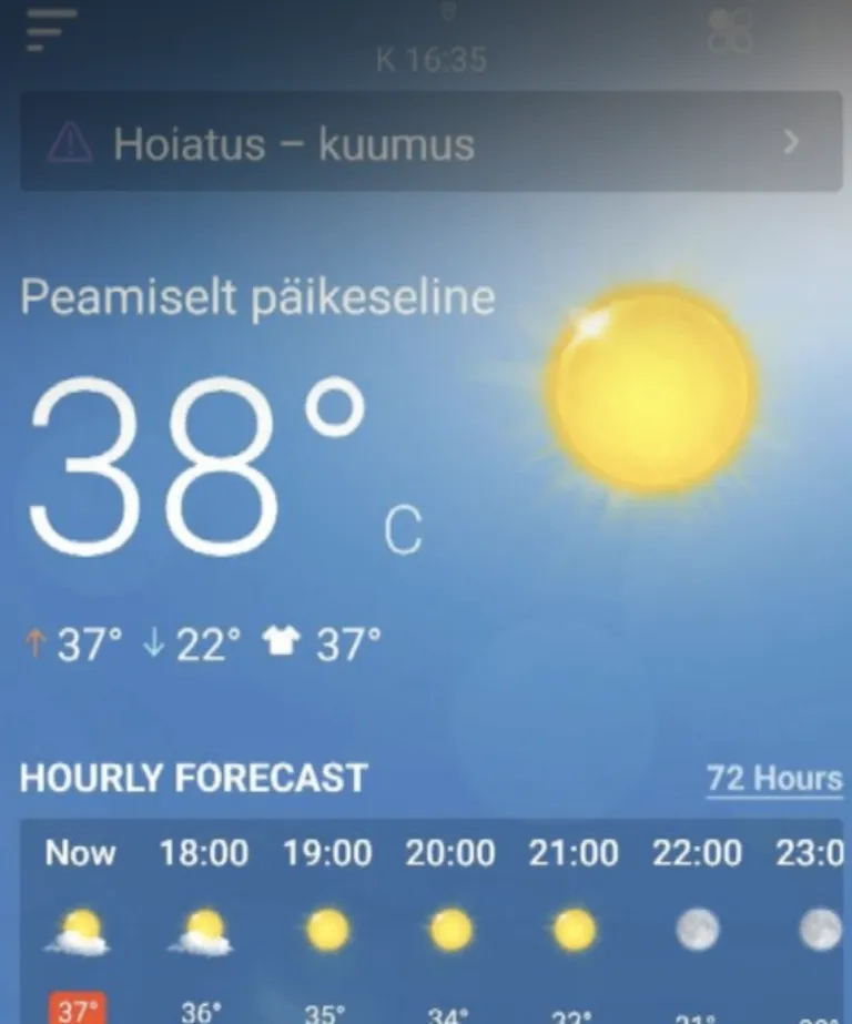 Погода в Берлине.
